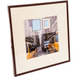 Cornice in plastica Puro 30x30 cm marrone