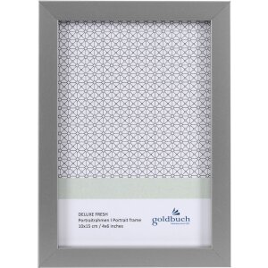 Cornice per foto Deluxe 10x15 cm argento