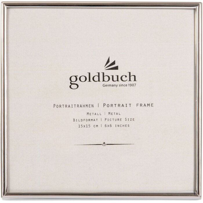 Cornice per foto Fine 15x15 cm argento