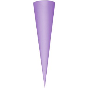 Cono scuola vuoto 70 cm viola