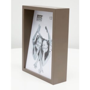 S68QK9 Portafoto da 10x15 cm a 15x20 cm color tortora
