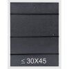S40JE7 Struttura in legno grigio con sfumature oro e grigio scuro