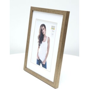 S43AD2 Cornice con passe-partout in bronzo