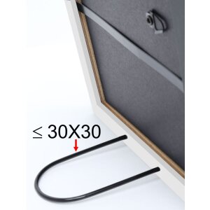 S45RD3 Cornice semplice in colore argento