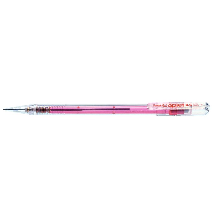 Matita meccanica Pentel CAPLET 0,5mm rosa trasparente