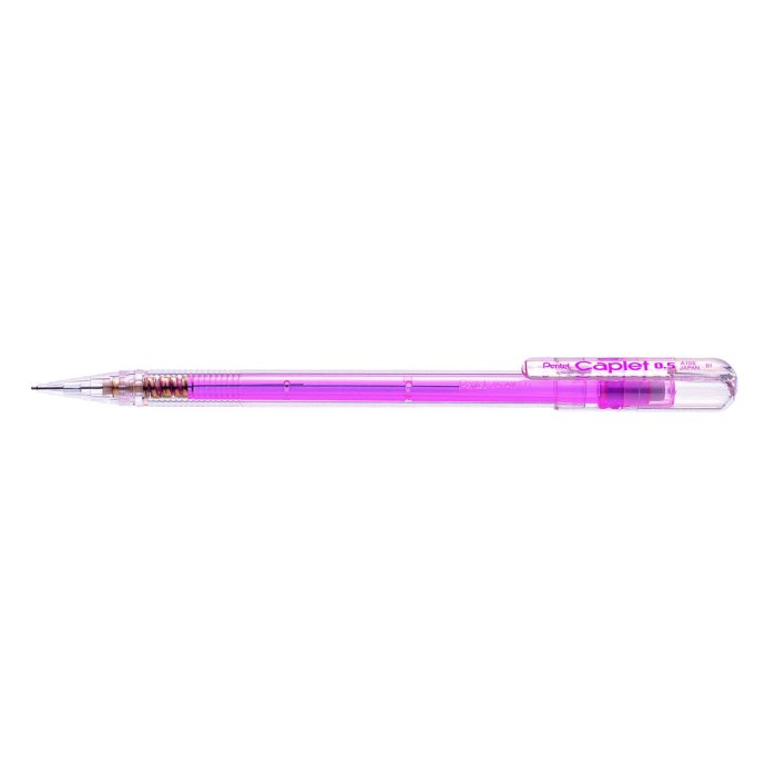 Matita meccanica Pentel CAPLET rosa trasparente 0,5 mm