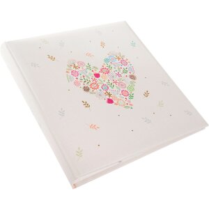 Album di nozze Goldbuch Fiori nel cuore 30x31 cm 60...