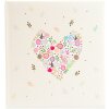 Album di nozze Goldbuch Fiori nel cuore 30x31 cm 60 pagine bianche