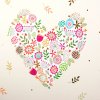 Album di nozze Goldbuch Fiori nel cuore 30x31 cm 60 pagine bianche