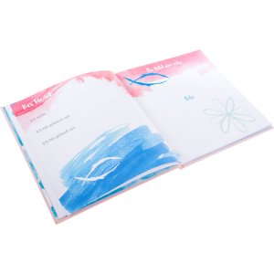 Album cresima Goldbuch Rosa lino 23x25 cm 44 pagine