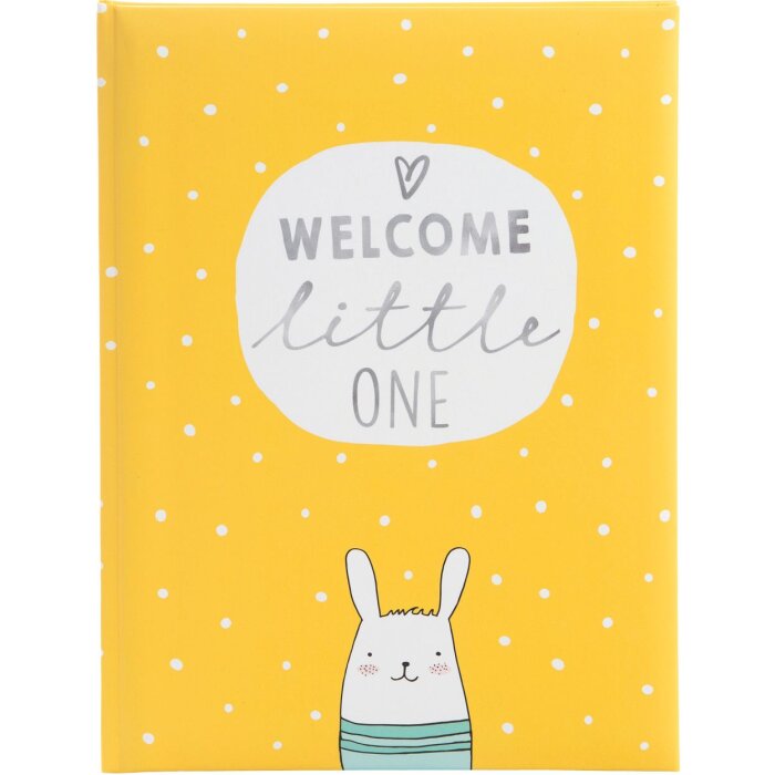 Goldbuch Diario del bambino Welcome little one giallo 21x28 cm 44 pagine illustrate