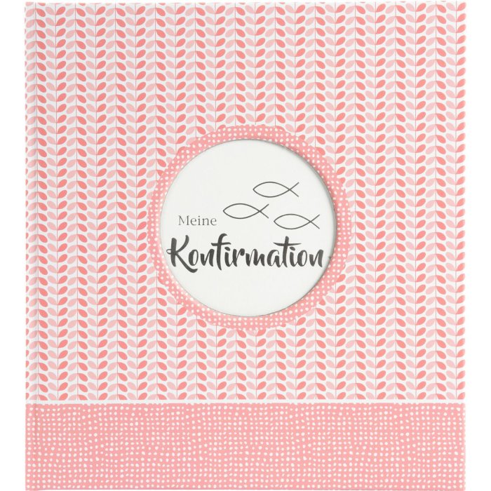 Goldbuch Album cresima Dominicus coral 23x25 cm 44 pagine