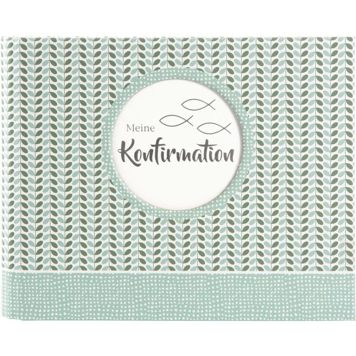 Fotolibro Cresima Dominicus menta 24,5x19,5 cm