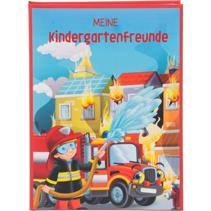 Libro degli amici dei vigili del fuoco 15x21 cm Kindergarten