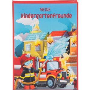 Libro degli amici dei vigili del fuoco 15x21 cm Kindergarten