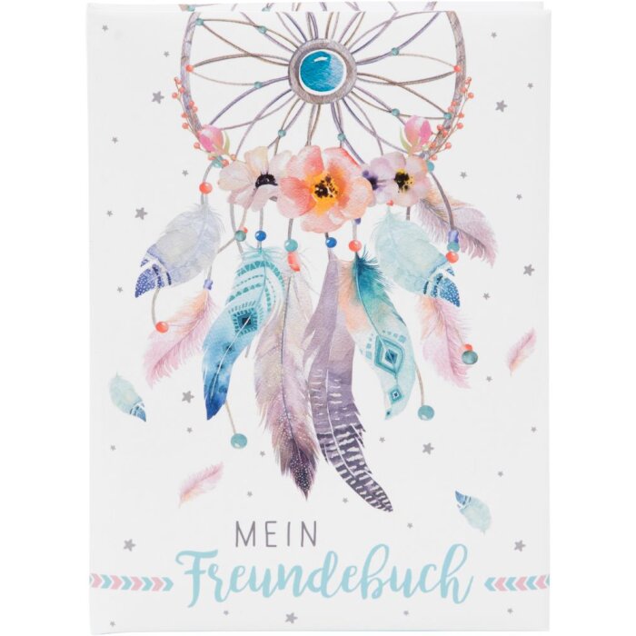 Libro degli amici Dream Catcher 15x21 cm