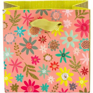 Borsa regalo Blooming Tales 10x10 cm