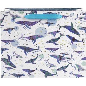 Borsa regalo Oceano Blu 27x13x33 cm