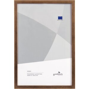 Portafoto in legno Skandi 20x30 cm oro