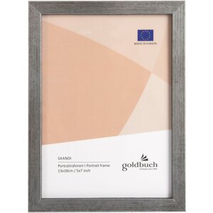 Portafoto in legno Skandi 13x18 cm argento