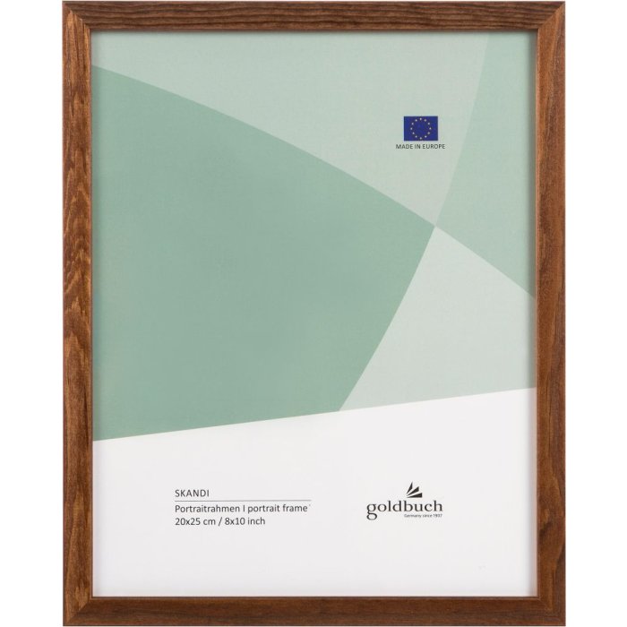 Goldbuch Portafoto in legno Skandi 20x25 cm marrone