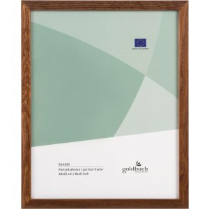 Goldbuch Portafoto in legno Skandi 20x25 cm marrone