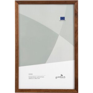 Portafoto in legno Skandi 20x30 cm marrone