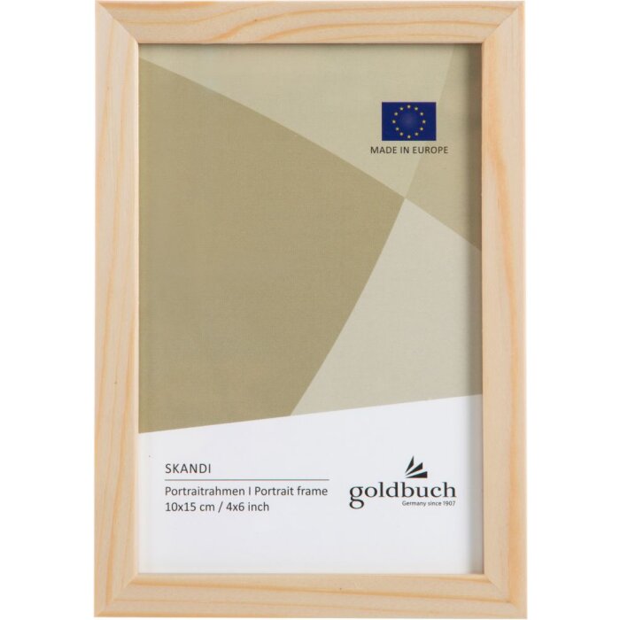 Portafoto in legno Skandi 10x15 cm natura