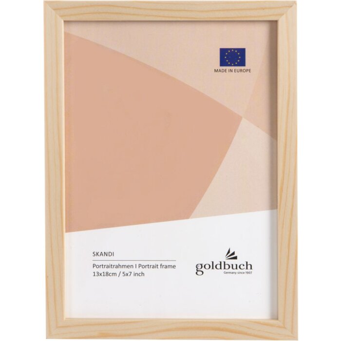Portafoto in legno Skandi 13x18 cm natura