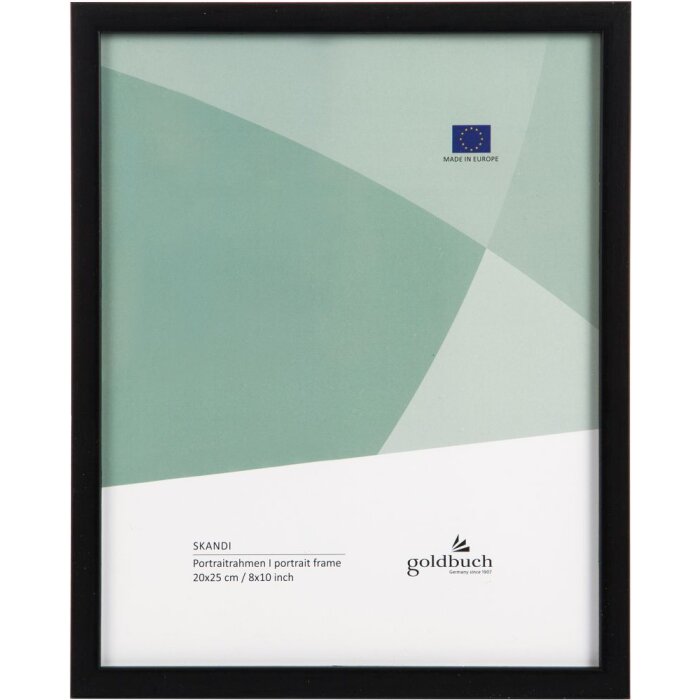 Goldbuch Portafoto in legno Skandi 20x25 cm nero
