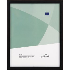 Goldbuch Portafoto in legno Skandi 20x25 cm nero