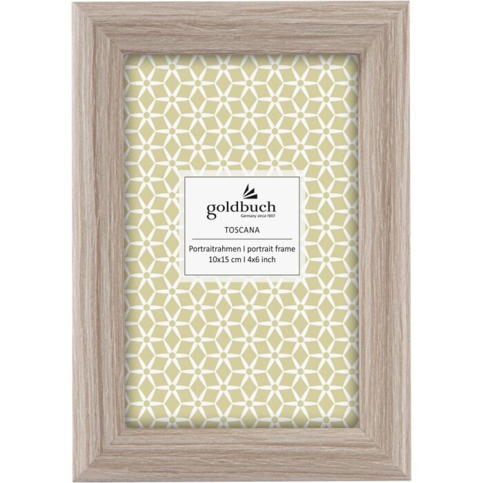 Cornice per foto Toscana 10x15 cm taupe