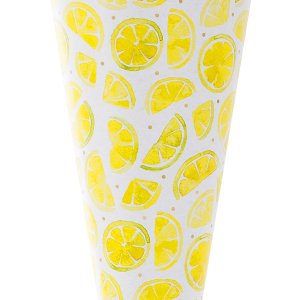 Cono scuola 35 cm Hot Stuff - Limoni