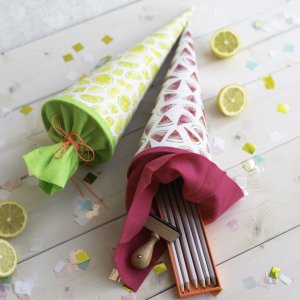 Cono scuola 35 cm Hot Stuff - Limoni