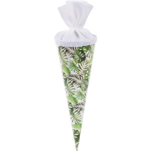 Cono scolastico 35 cm Monstera