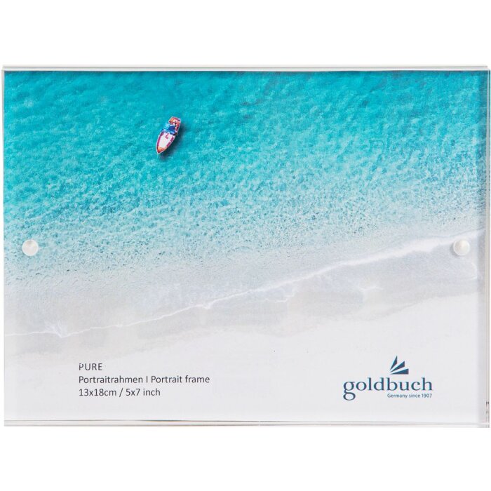 Portafoto in acrilico Pure 13x18 cm