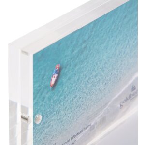 Portafoto in acrilico Pure 15x20 cm