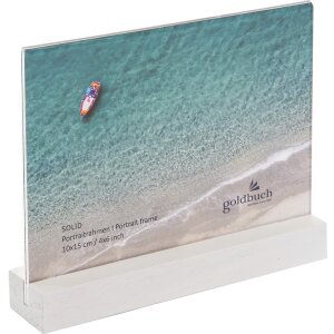 Cornice per foto in acrilico Solid 10x15 cm bianco