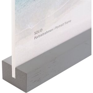 Cornice per foto in acrilico Solid 13x18 cm grigio