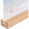 Cornice per foto in acrilico Solid 10x15 cm natura
