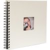 HNFD album a spirale Khari a lume di candela 24x25 cm 50 pagine nere
