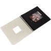 HNFD album a spirale Khari a lume di candela 24x25 cm 50 pagine nere