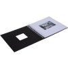 Album a spirale Khari nero opaco bianco pagine 24x25 cm