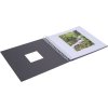 HNFD Album a spirale Khari ardesia a coste 24x25 cm 50 pagine bianche