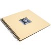 HNFD Album a spirale Khari melone a coste 33x33 cm 50 pagine nere