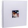 HNFD Album a spirale Khari bianco a coste 33x33 cm 50 pagine bianche