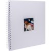 HNFD Album a spirale Khari bianco a coste 33x33 cm 50 pagine bianche