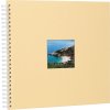 HNFD Album a spirale Khari melone a coste 33x33 cm 50 pagine bianche