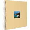HNFD Album a spirale Khari melone a coste 33x33 cm 50 pagine bianche