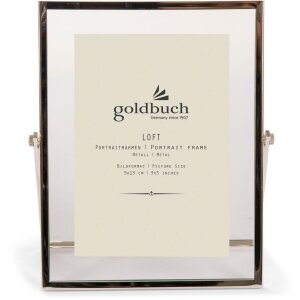 Goldbuch Cornice per foto Loft da 5x8 cm a 15x20 cm argento